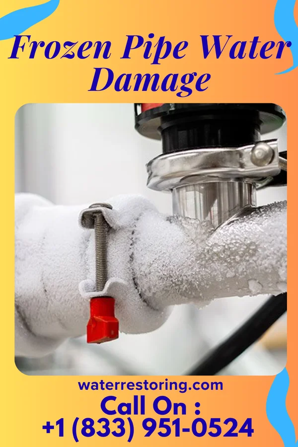 Frozen Pipe Water Damage in Gibbsville, WI